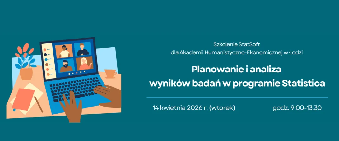 Szkolenie | planowanie i analiza wyników badań w programie Statistica