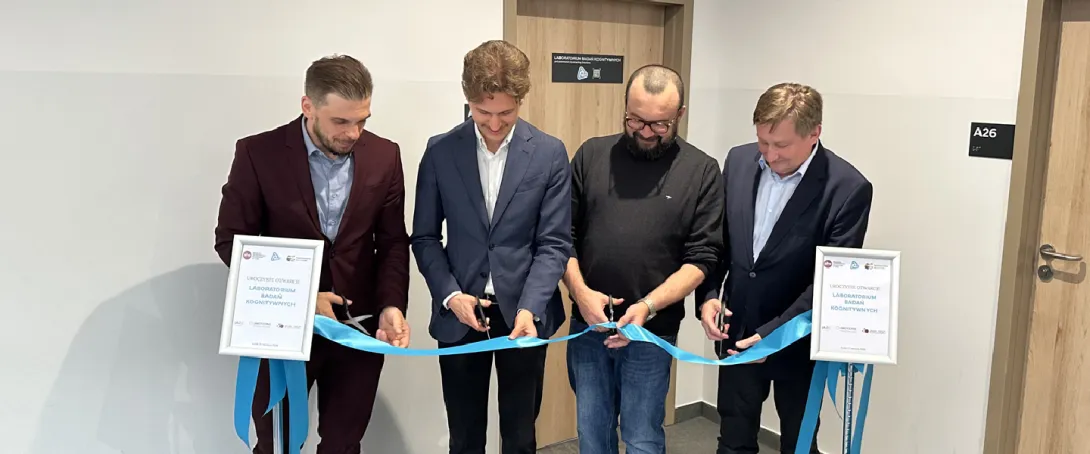Laboratorium Badań Kognitywnych AHE oficjalnie otwarte